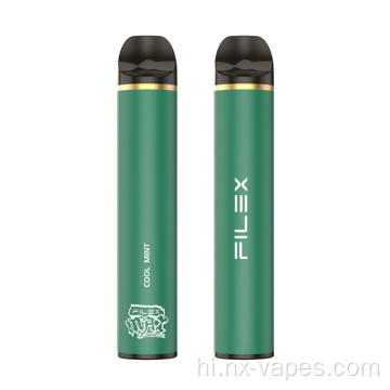 Filex अधिकतम 5000 पफ्स डिस्पोजेबल वेप